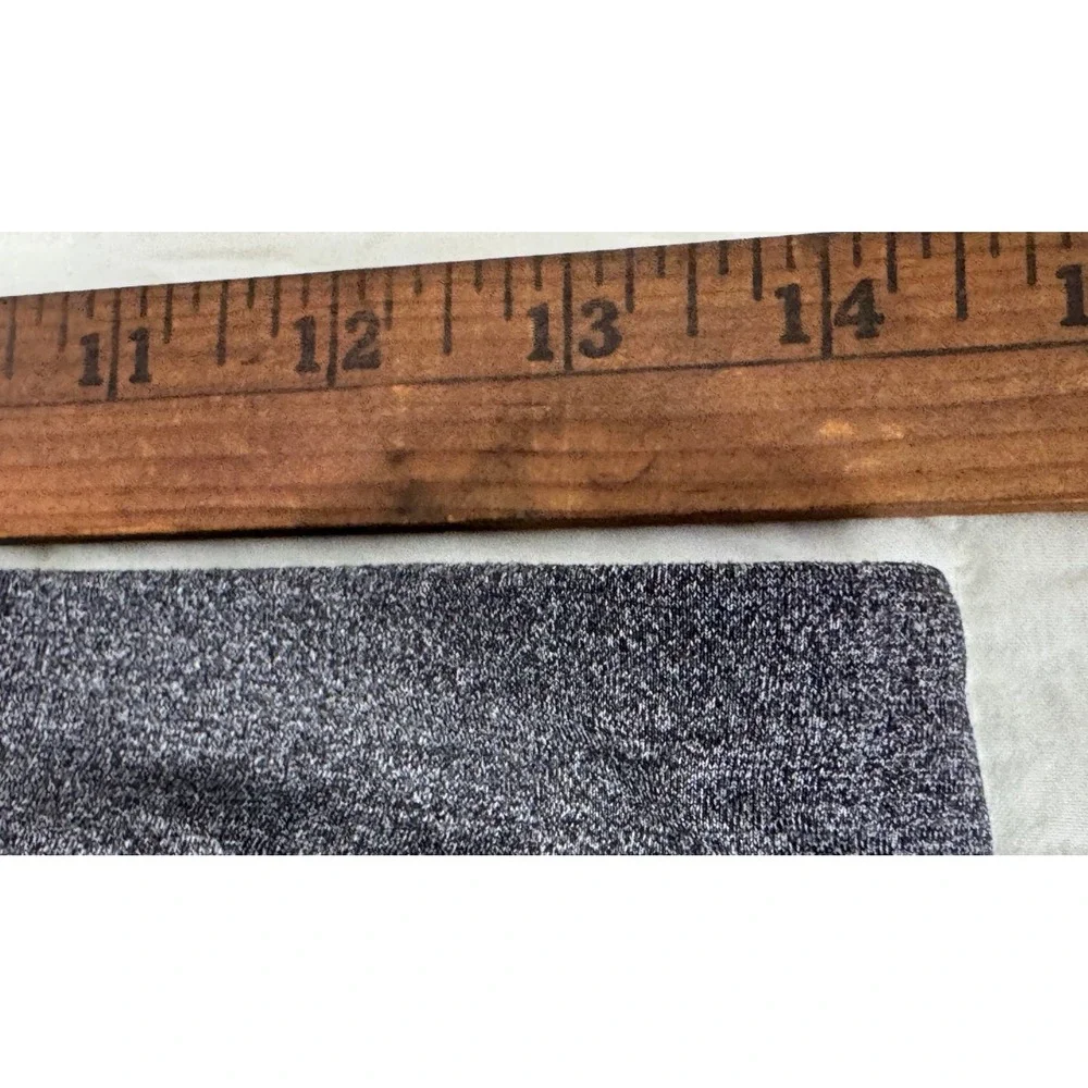 Lululemon Pace Rival Crop Leggings Heathered Grey Size 8